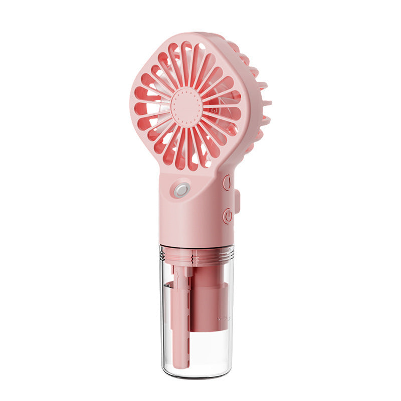 Portable Handheld Spray Fan 4-Speed Water