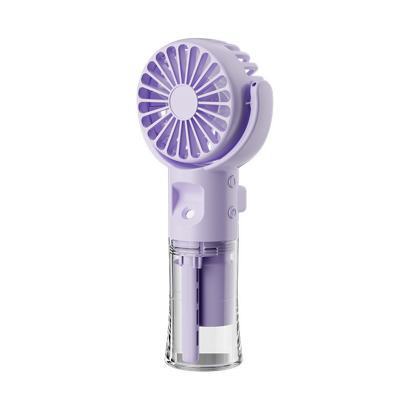 Portable Handheld Spray Fan 4-Speed Water